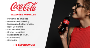 Nuevos empleos en COCA COLA | Se solicita personal