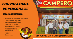 Trabaja en Pollo CAMPERO, una de las mejores cadenas de restaurante del país | POSTULA