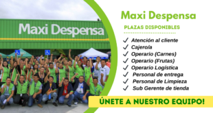 Ingresa a trabajar en Maxi Despensa | POSTULA sin experiencia